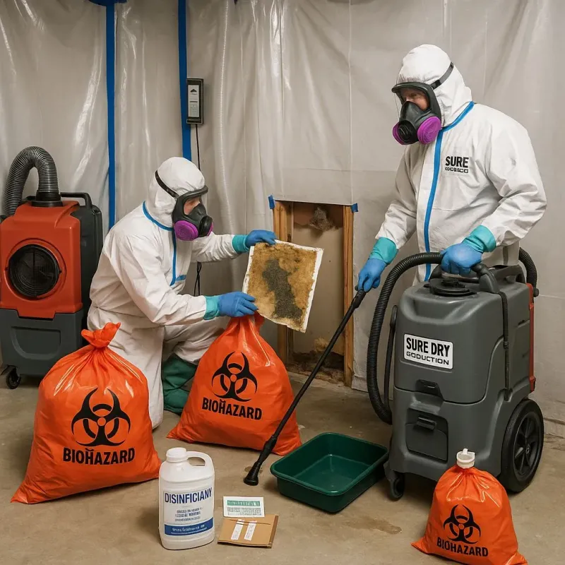Contaminated Water Handling Protocols process in Algona, IA