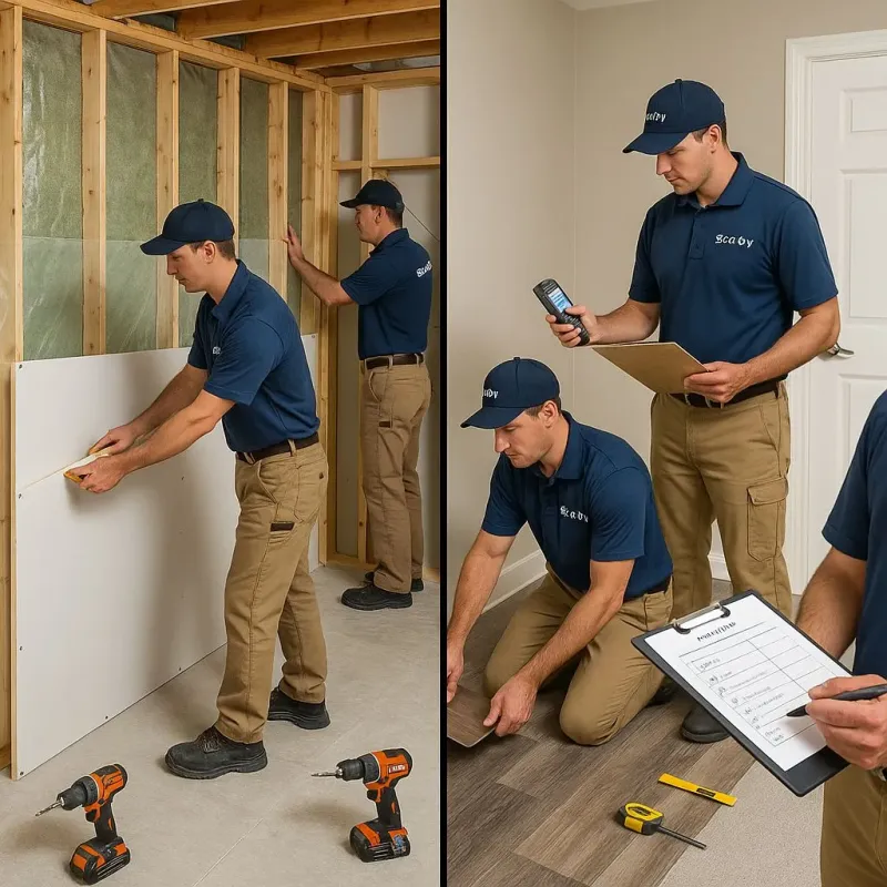 Repairs and Reconstruction process in Algona, IA